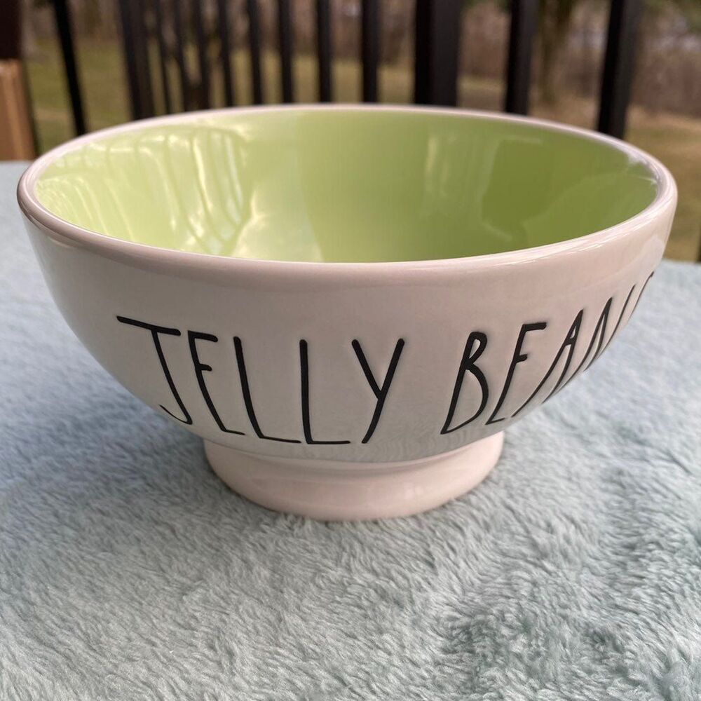 Rae Dunn Green Jelly Beans Bowl